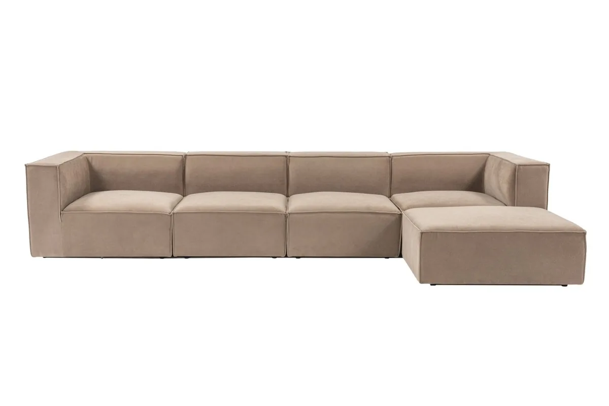 Coltar Dreapta Salvador Cappuccino 430x75x102cm - imagine 6