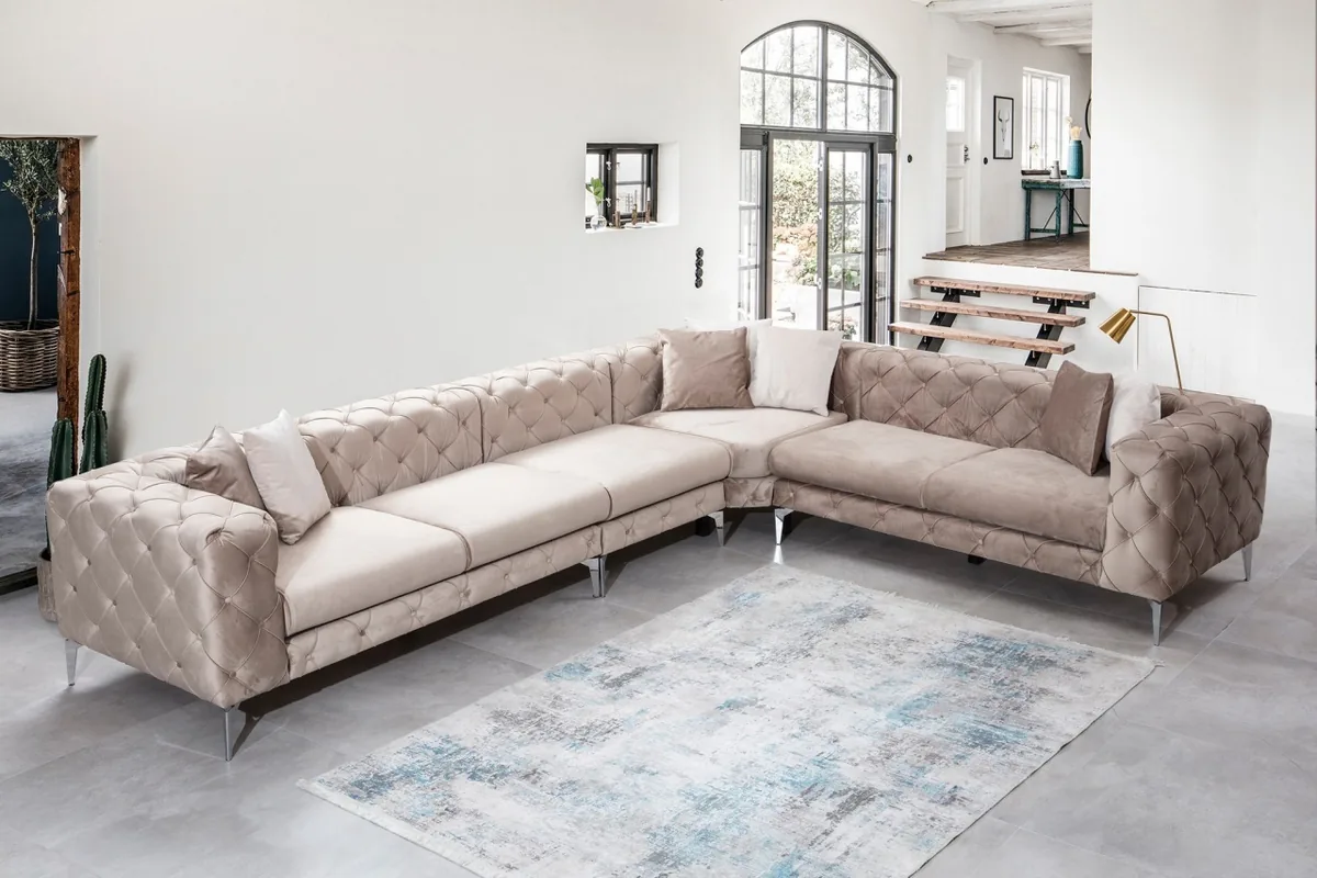 Coltar Dreapta Salvador Como Bej 310x73x270cm - imagine 2