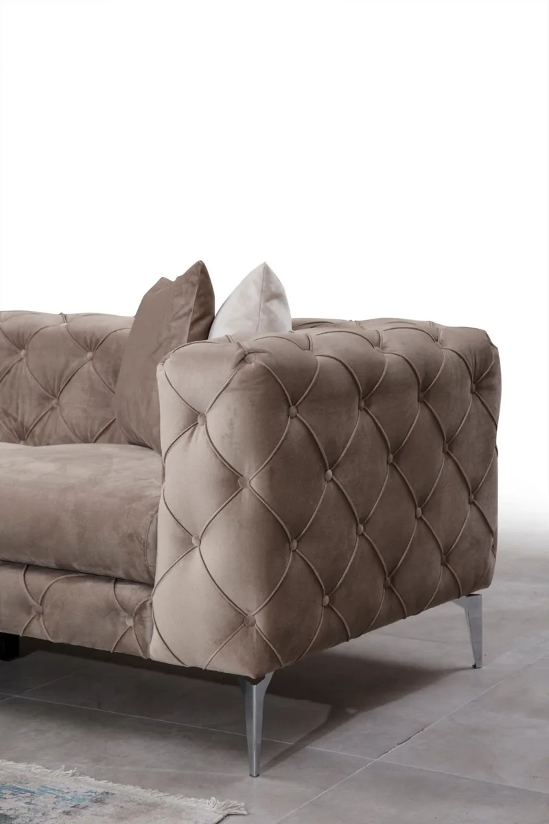 Coltar Dreapta Salvador Como Bej 310x73x270cm - imagine 4