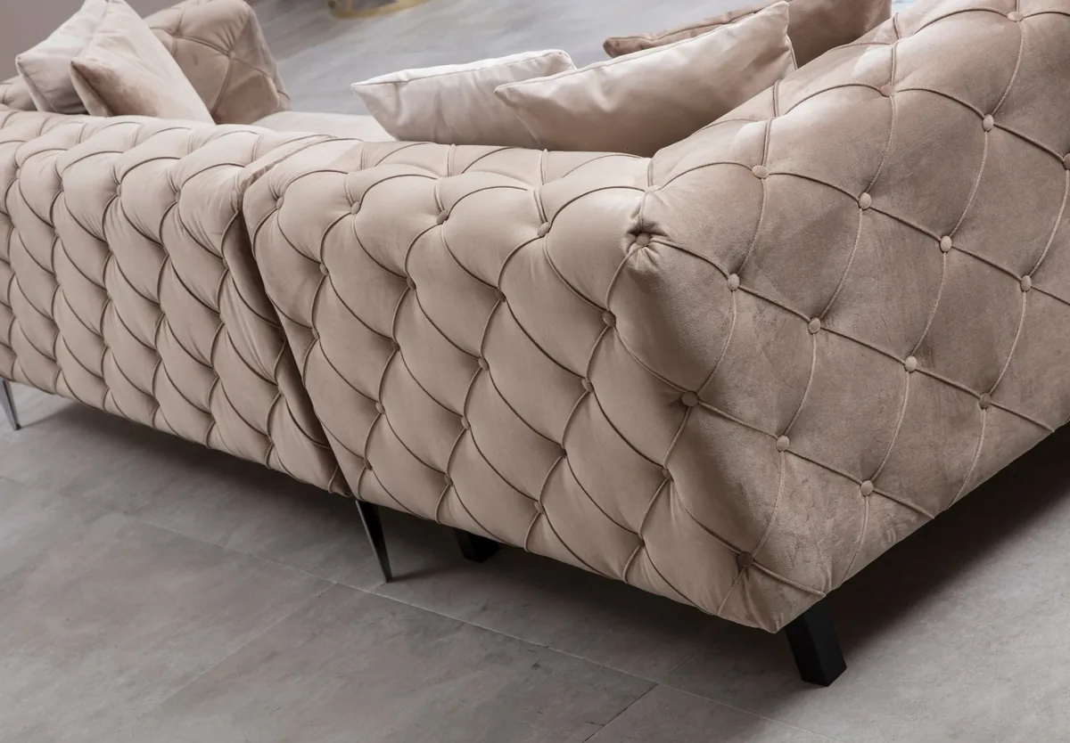 Coltar Dreapta Salvador Como Bej 310x73x270cm - imagine 5