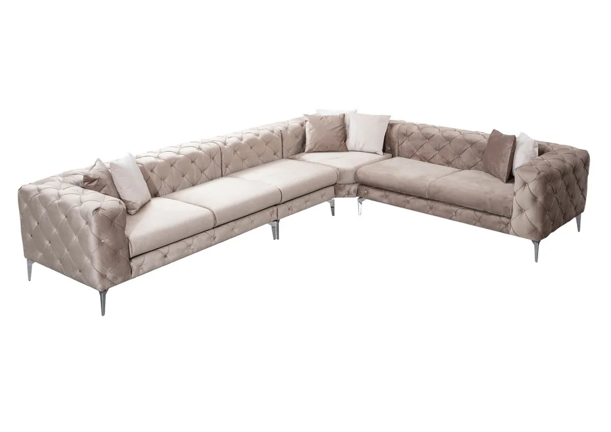 Coltar Dreapta Salvador Como Bej 310x73x270cm - imagine 6