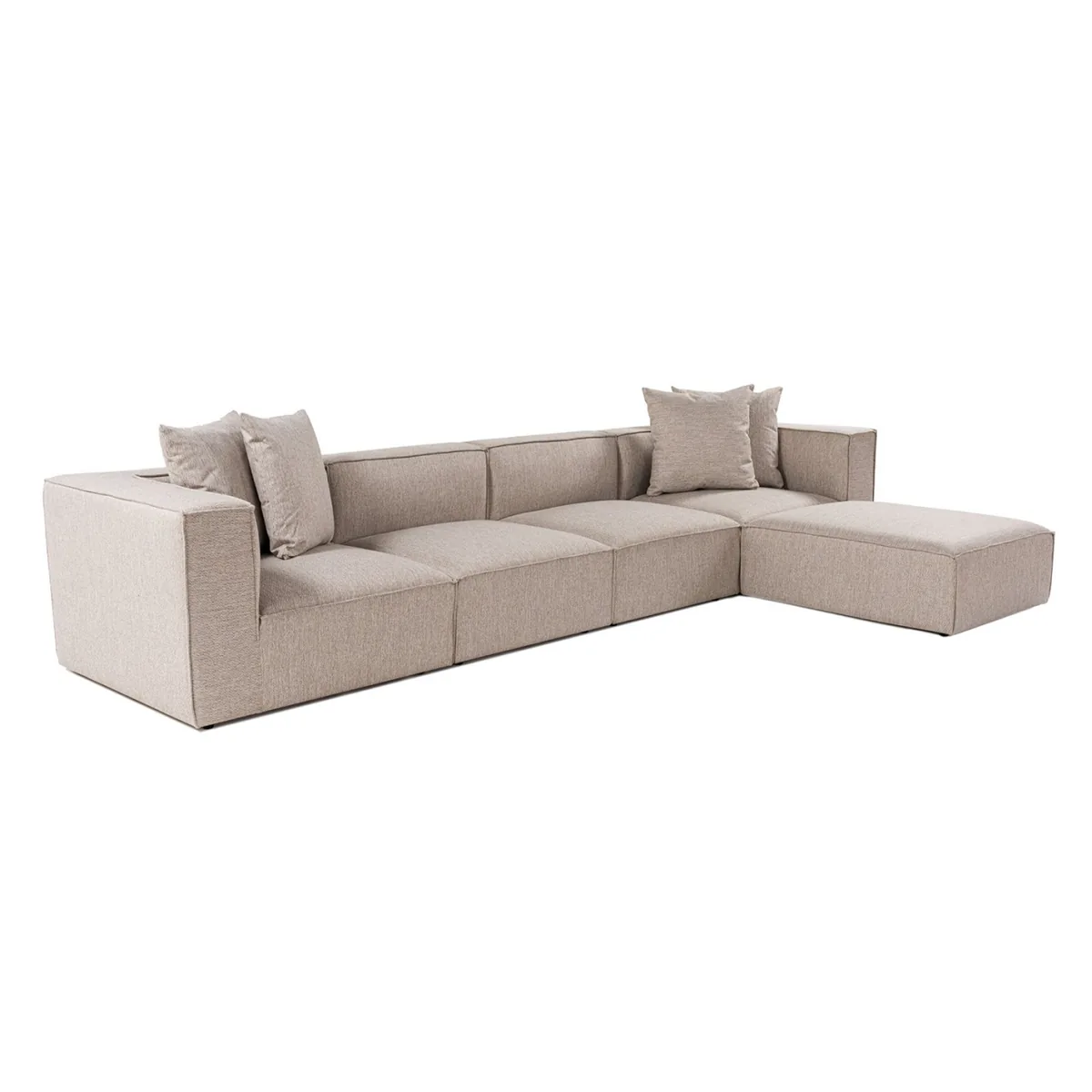 Coltar Dreapta Salvador Sora Bej 430x75x102cm - imagine 4