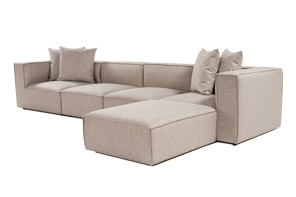 Coltar Dreapta Salvador Sora Bej 430x75x102cm - imagine 6