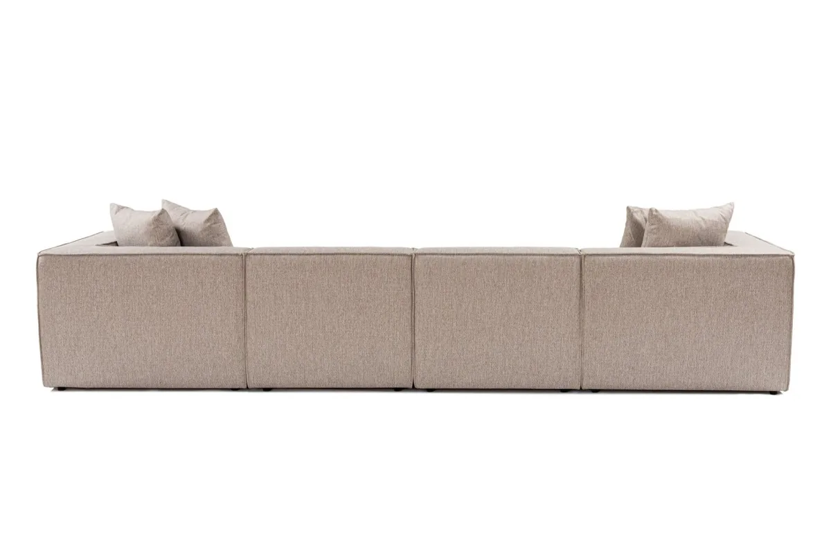 Coltar Dreapta Salvador Sora Bej 430x75x102cm - imagine 7