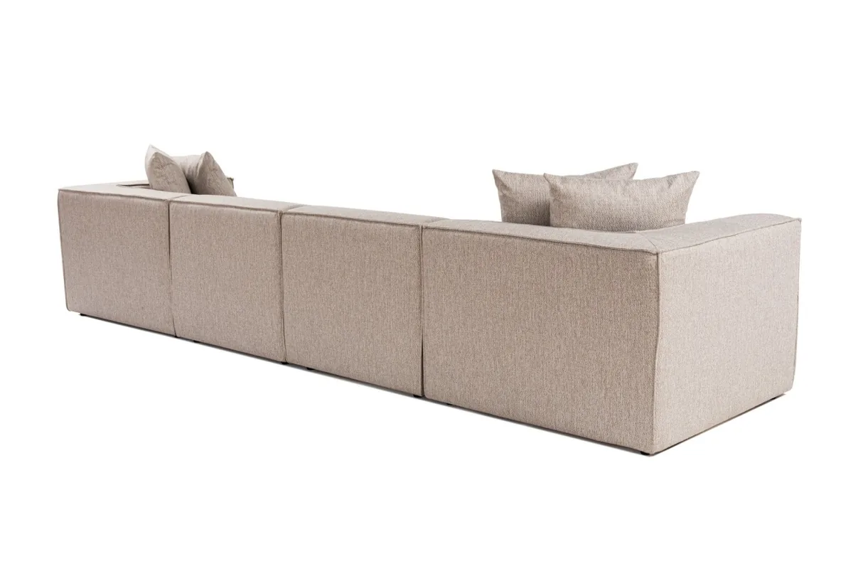 Coltar Dreapta Salvador Sora Bej 430x75x102cm - imagine 9