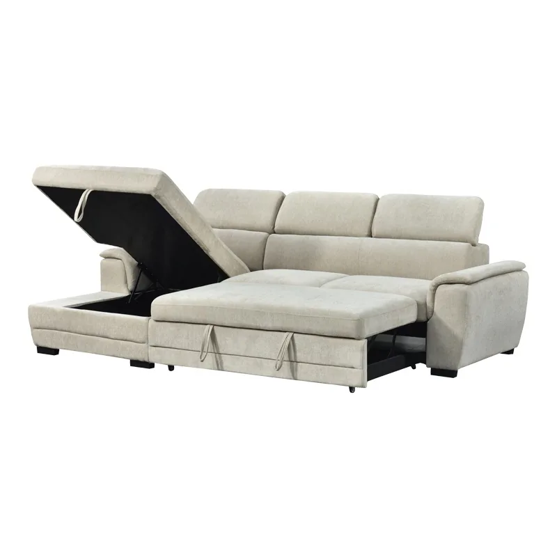 Coltar Extensibil Dreamora Alb Stanga 270cm - imagine 4