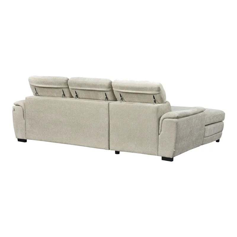 Coltar Extensibil Dreamora Alb Stanga 270cm - imagine 6