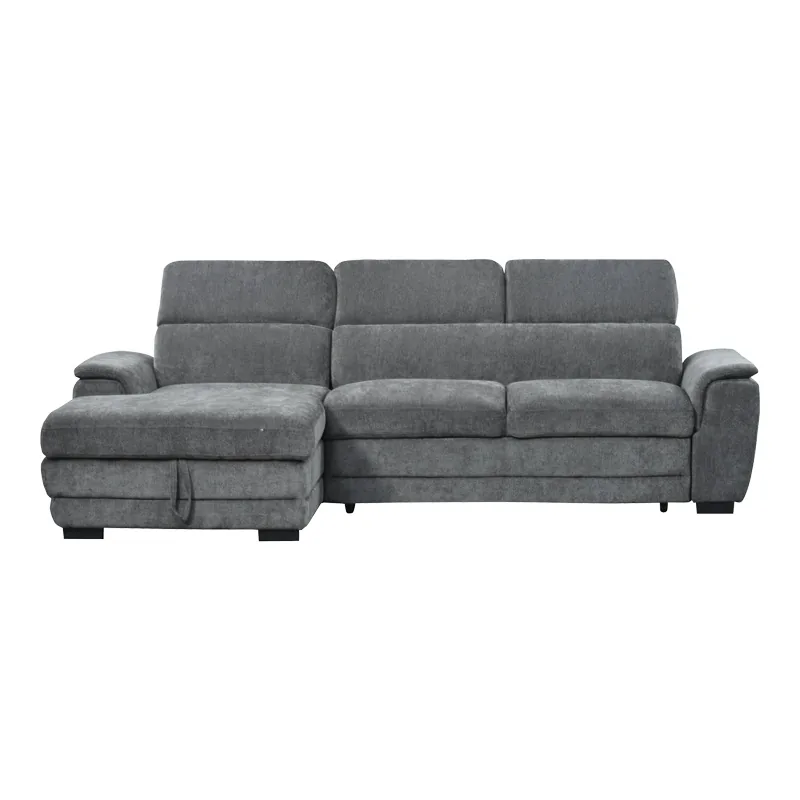 Coltar Extensibil Dreamora Antracit 167x270x82cm Stanga - imagine 5