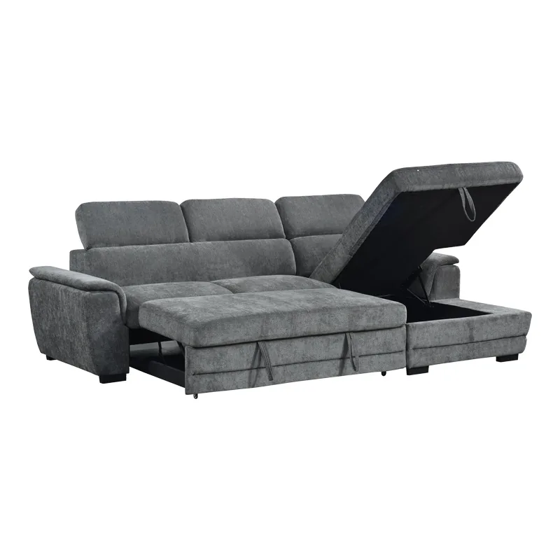 Coltar Extensibil Dreapta Dreamora Antracit 167x270x82cm - imagine 3