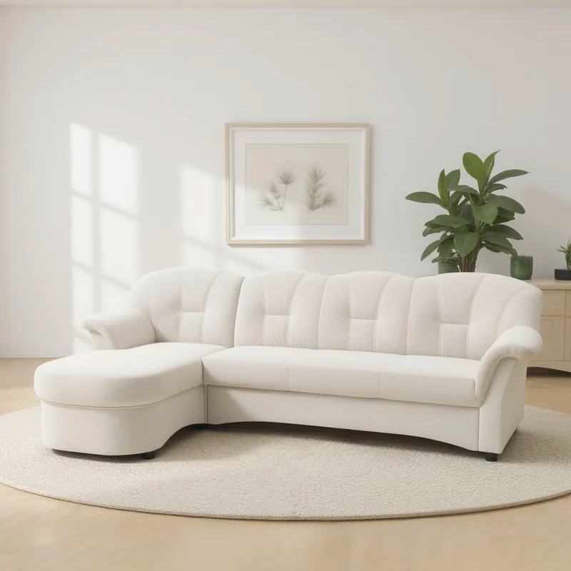Coltar Extensibil Mid.You Textil Crem xxxlutz.ro_001776009108