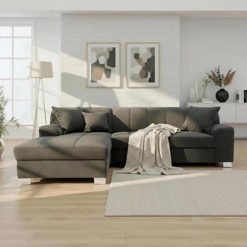 Coltar Extensibil Mid.You Textil Negru