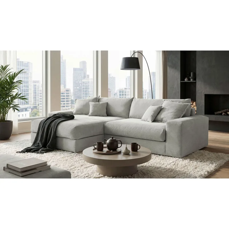 Coltar Extensibil P&B Bej Textil