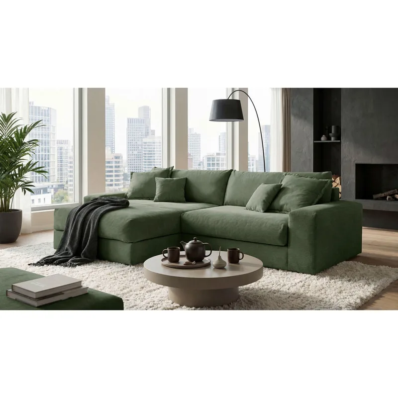 Coltar Extensibil P&B Textil Verde