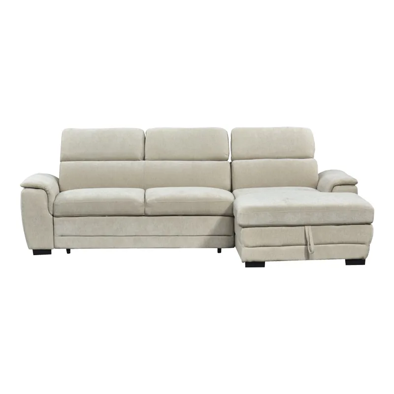 Coltar Extensibil pe Dreapta Pako World Dreamora Bej 167x270x82cm - imagine 5