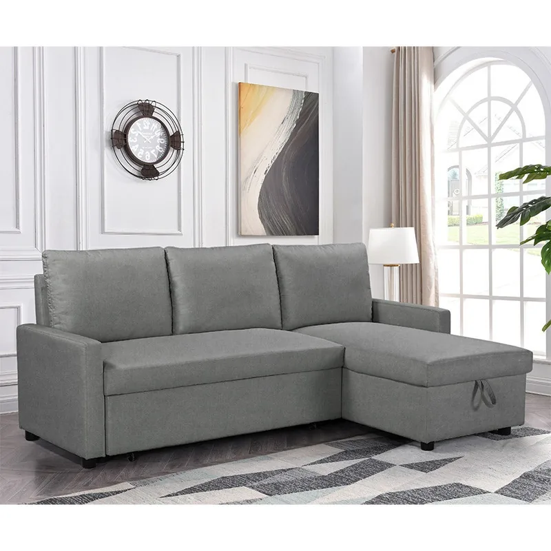 Coltar Extensibil Reversibil Pako World Infuse Antracit 203x130x88cm - imagine 3