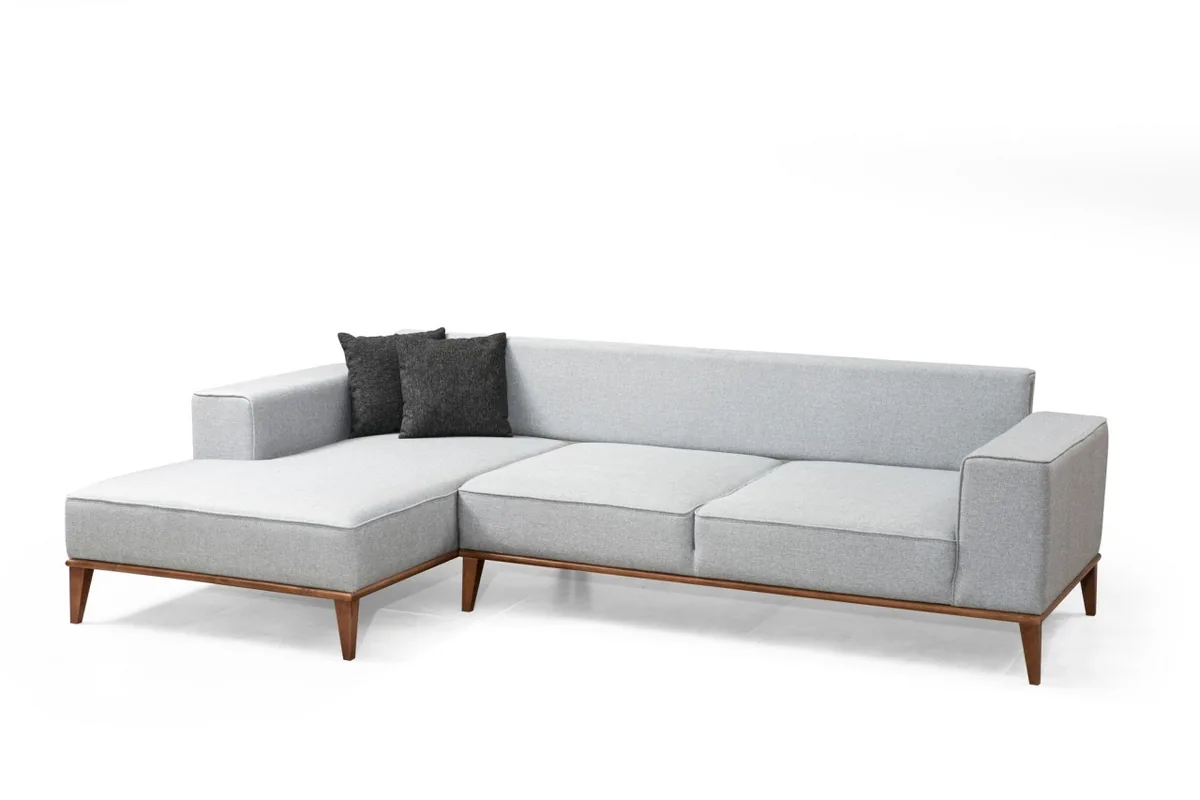 Coltar Extensibil Salvador Montana Gri Deschis 288x160x85cm - imagine 2