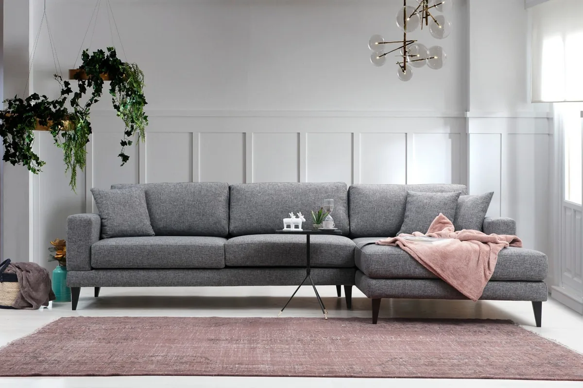 Coltar Extensibil Salvador Nordic Gri Inchis