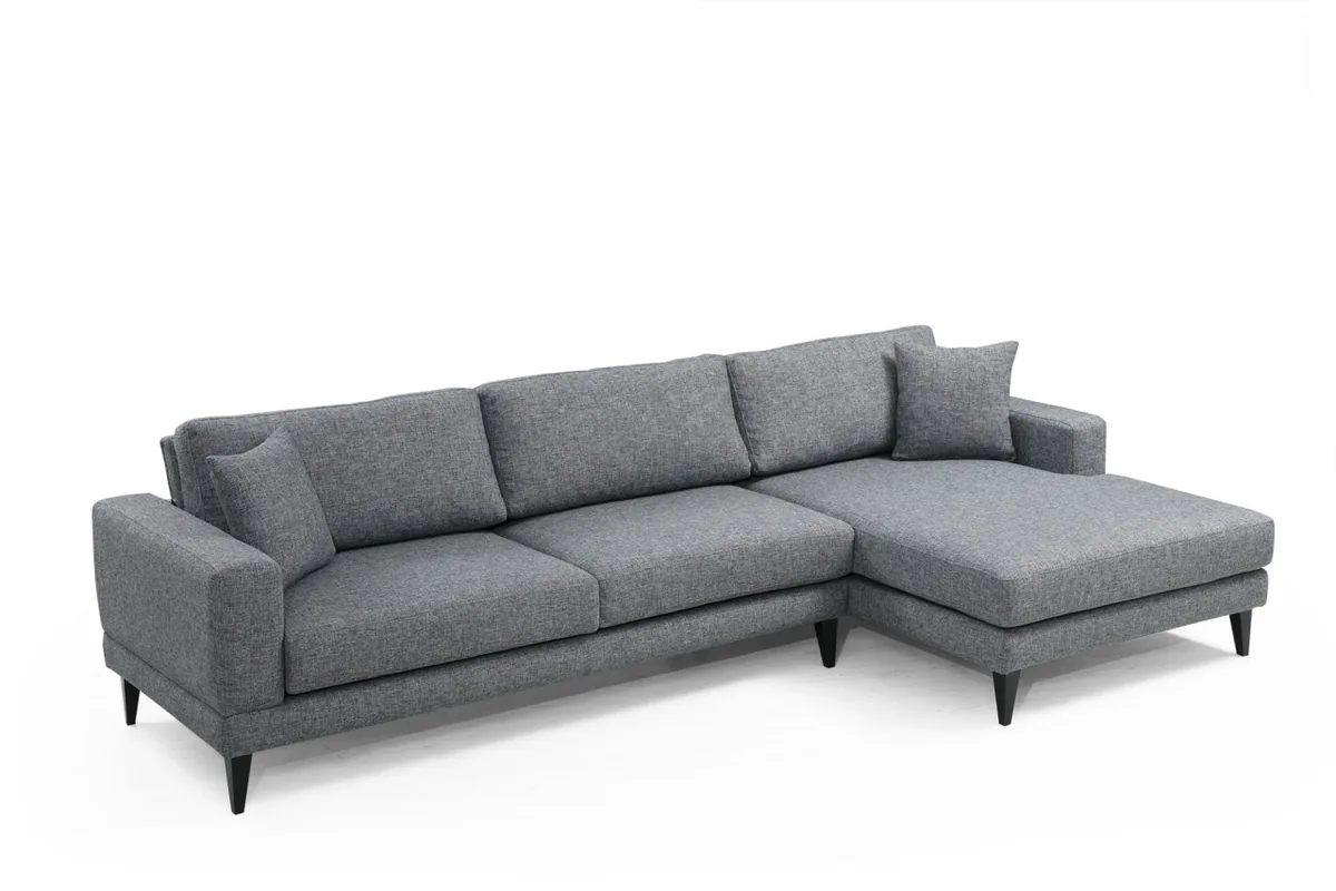 Coltar Extensibil Salvador Nordic Gri Inchis - imagine 7