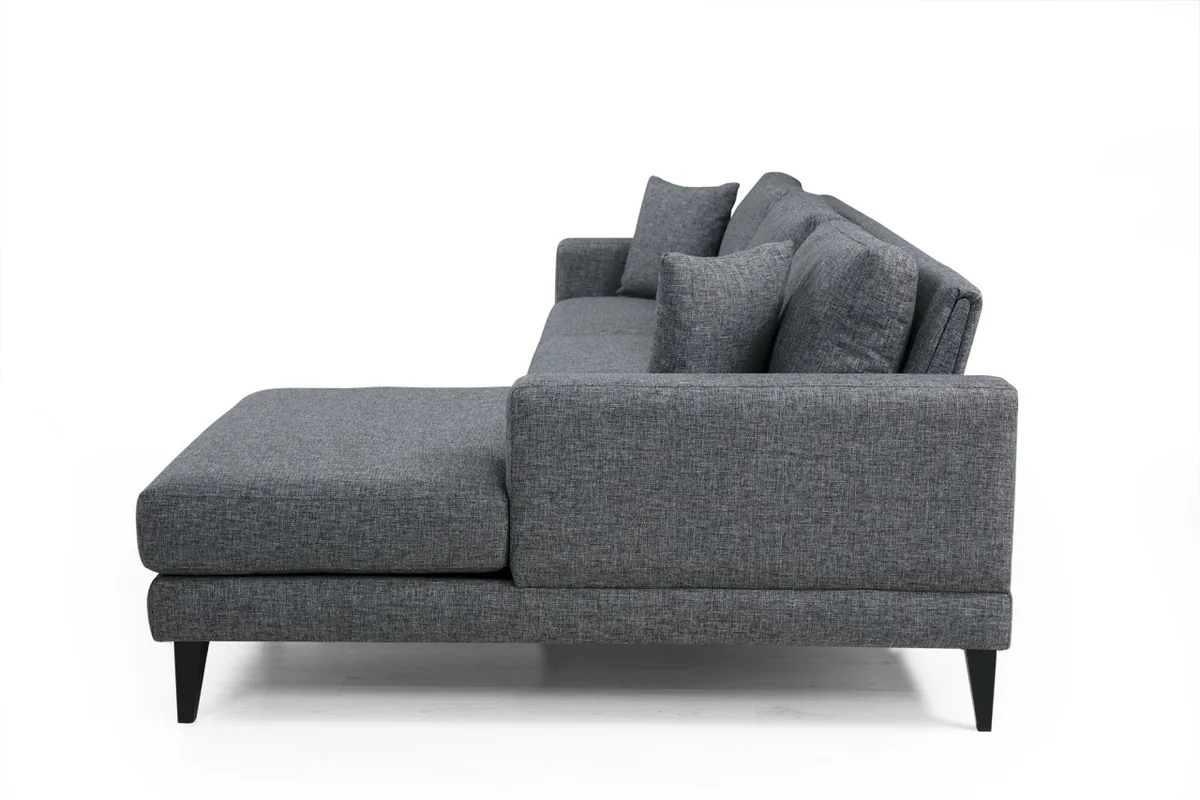 Coltar Extensibil Salvador Nordic Gri Inchis - imagine 8