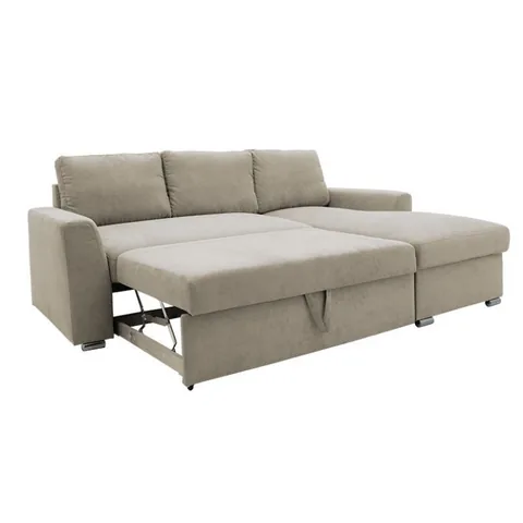 Coltar Extensibil Stanga Pako World Belle Bej 236x164x88cm - imagine 3