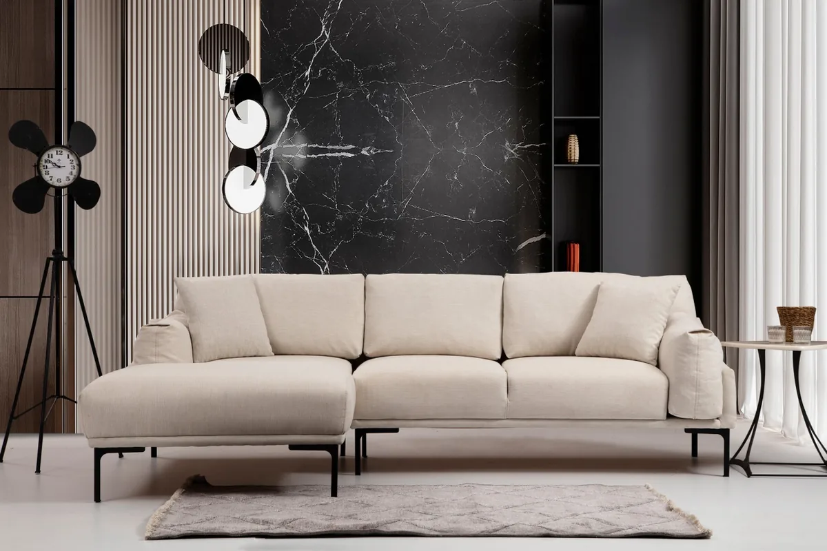 Coltar Leo Salvador Crem 255x150x65cm
