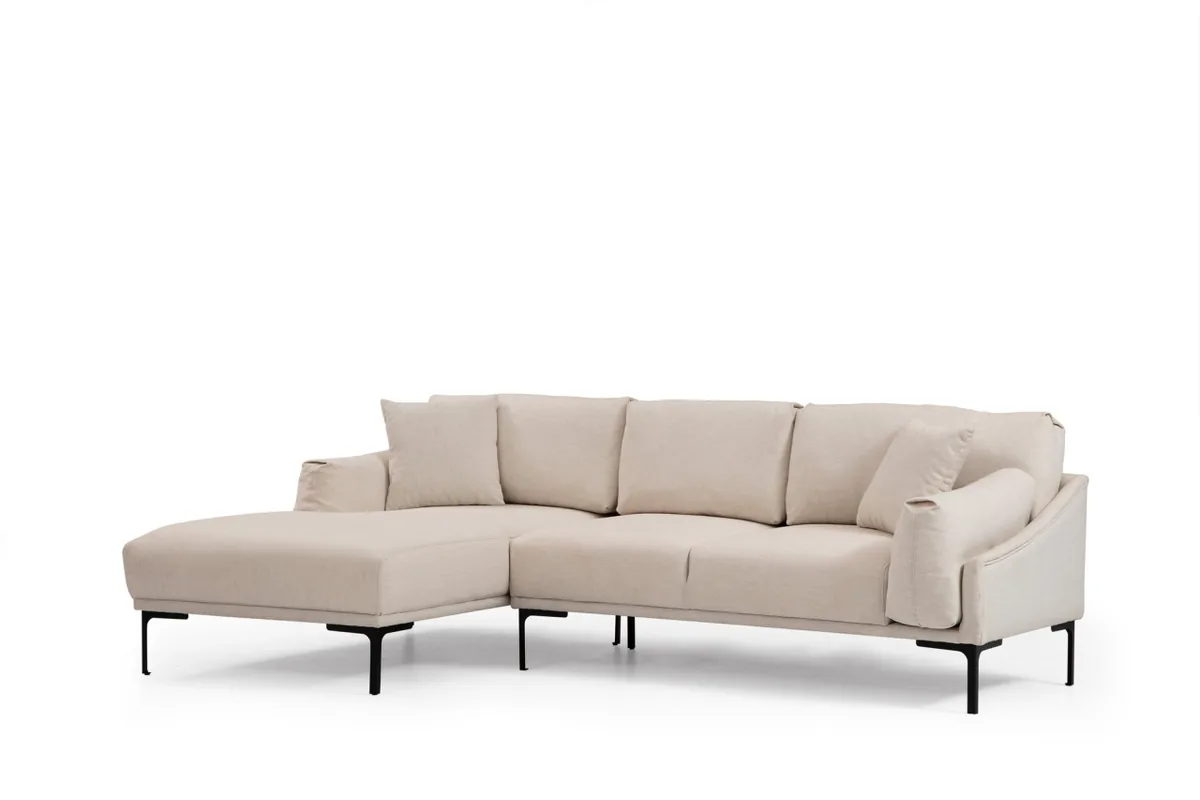 Coltar Leo Salvador Crem 255x150x65cm - imagine 3