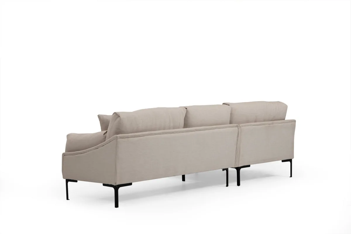 Coltar Leo Salvador Crem 255x150x65cm - imagine 4