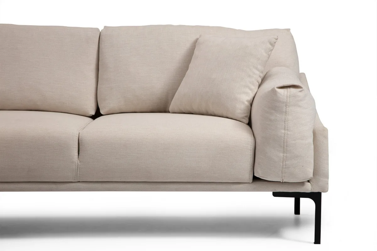 Coltar Leo Salvador Crem 255x150x65cm - imagine 5