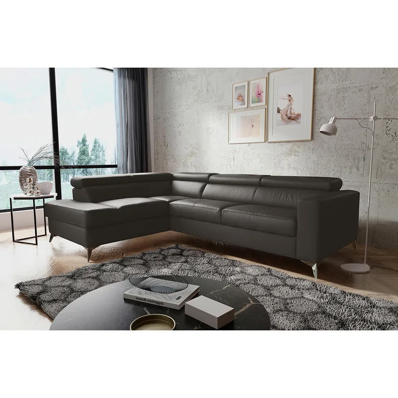 Coltar Livetastic Piele Textil Maro Inchis 208/286cm