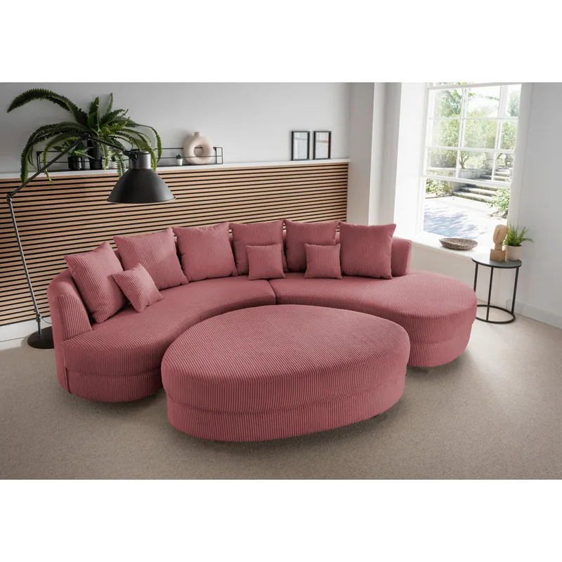 Coltar Livetastic Textil Corai 4 Locuri