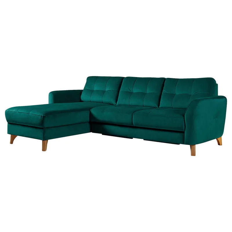 Colțar Livetastic Textil Petrol 168x238cm