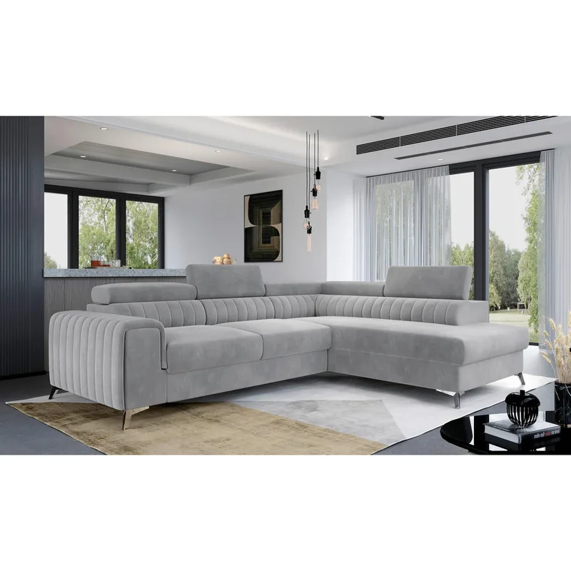 Coltar MID.YOU Textil Gri Deschis xxxlutz.ro_00000L001710