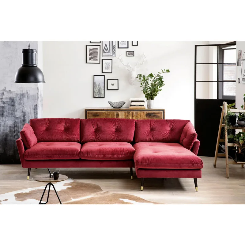 Coltar Mid.You Textil Rosu Inchis