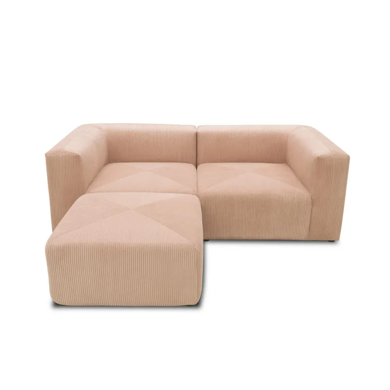 Coltar Mid.You Textil Roz Auriu Rose