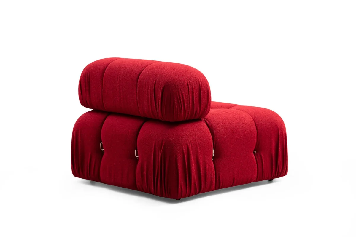 Coltar Modular Bubble Rosu 288x190x75 cm - imagine 10