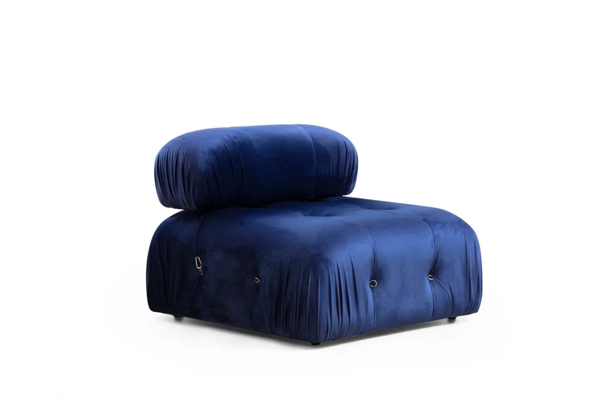 Coltar Modular Salvador Bubble Albastru 288x190x95cm - imagine 3