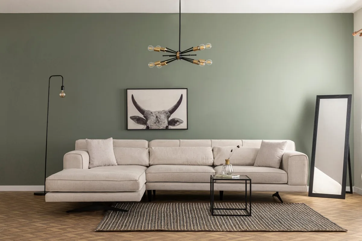 Coltar Modular Salvador Jivago Bej 198x308x78cm