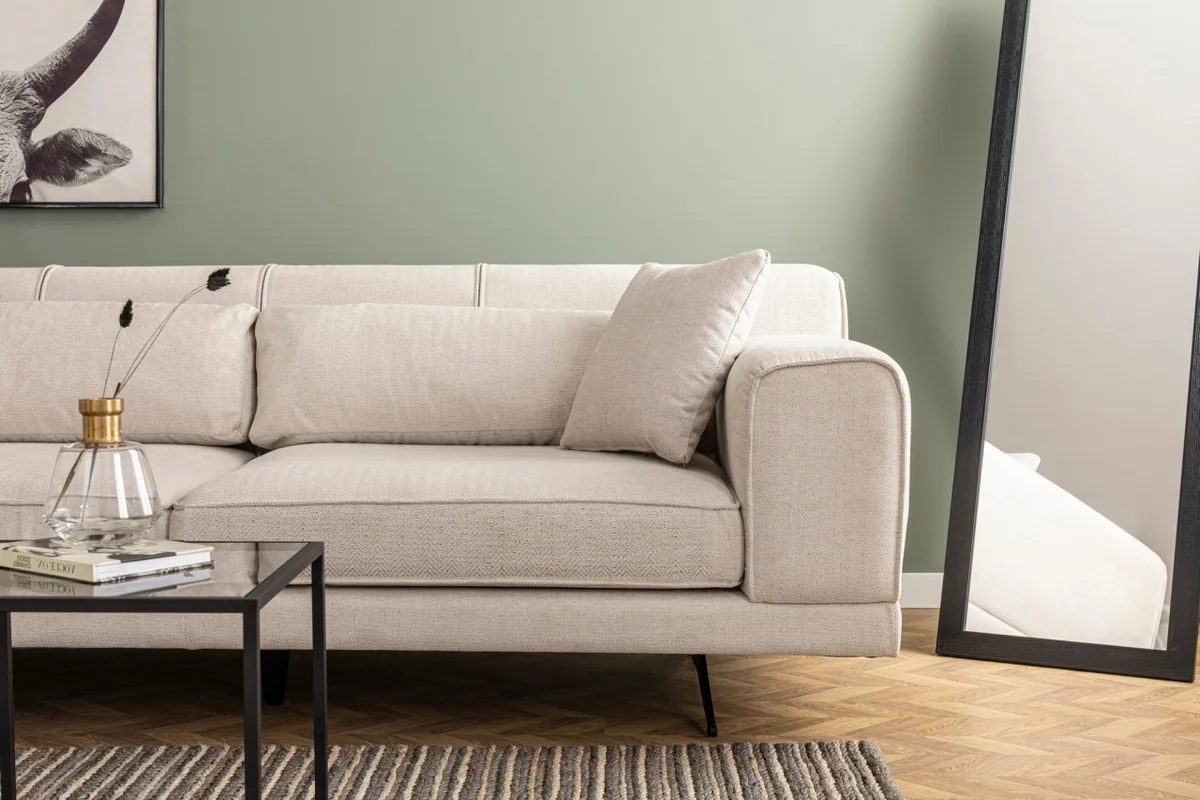Coltar Modular Salvador Jivago Bej 198x308x78cm - imagine 5