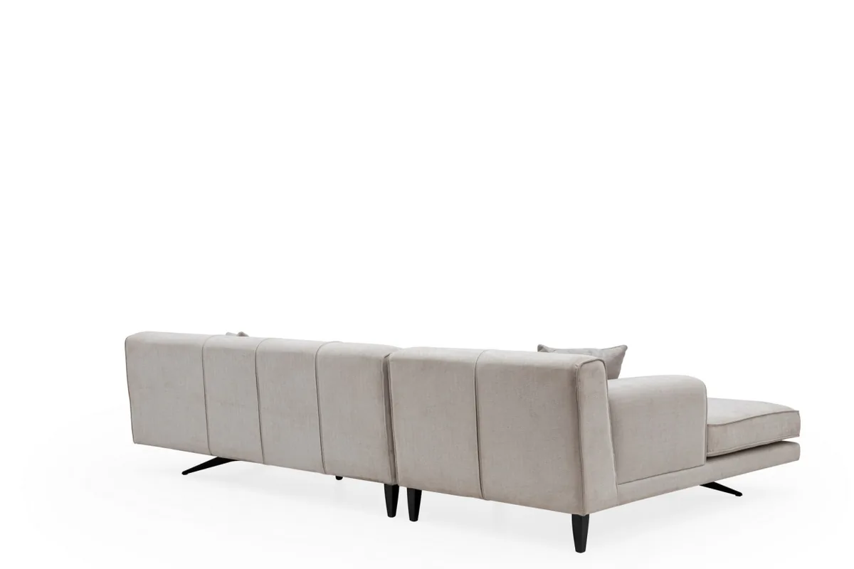 Coltar Modular Salvador Jivago Bej 198x308x78cm - imagine 9