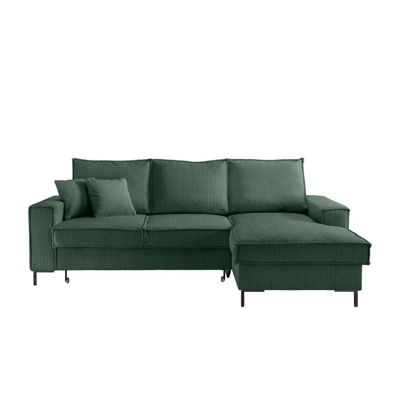 Colțar P & B Textil Verde Închis