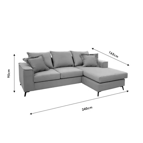 Coltar Pako World Fabulous Gri 240x165x95cm - imagine 8