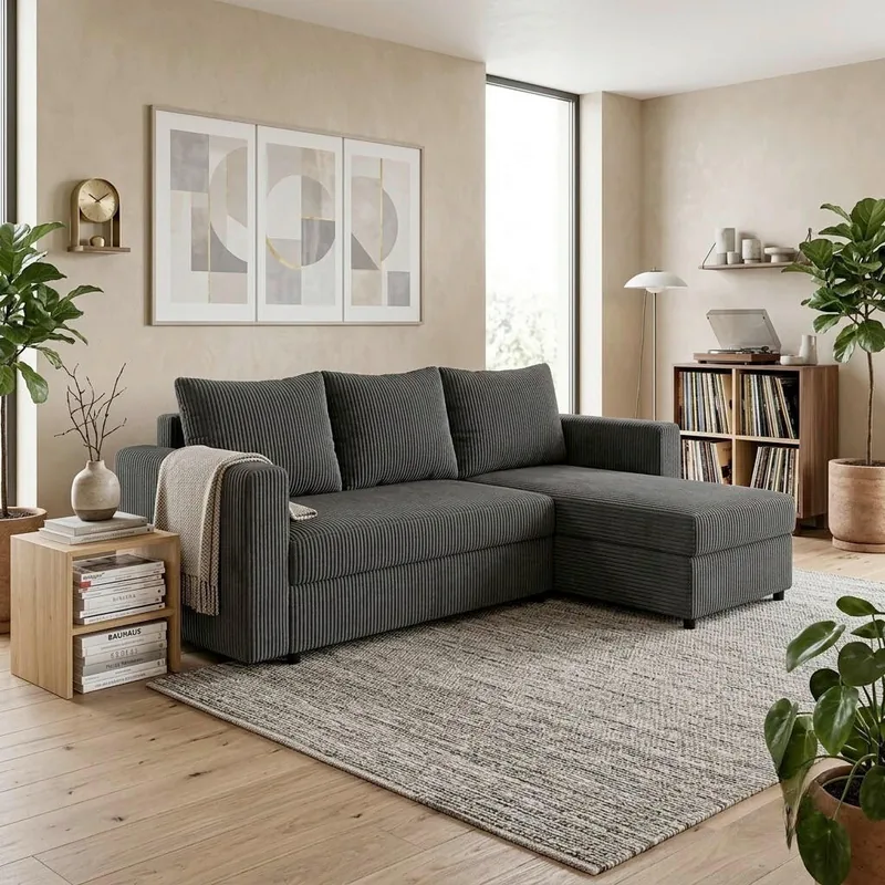 Coltar P&B Textil Gri Inchis
