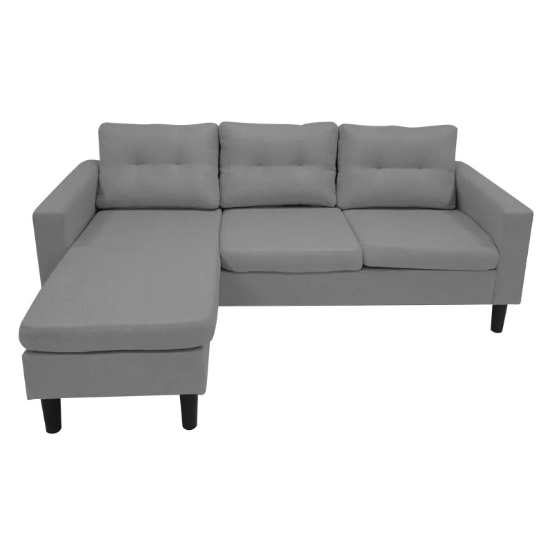 Coltar Reversibil Maneli Pako World Antracit 196x138x82cm - imagine 2