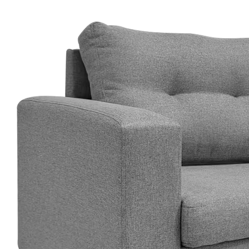Coltar Reversibil Maneli Pako World Antracit 196x138x82cm - imagine 6