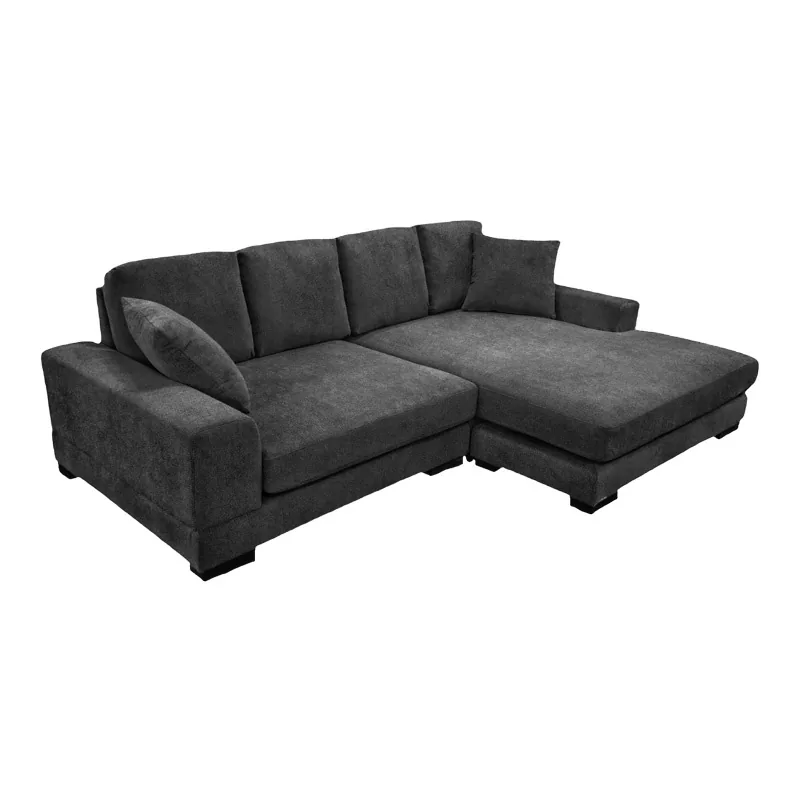Coltar Reversibil Pako World Cornerdo Gri Inchis 265x175x85cm