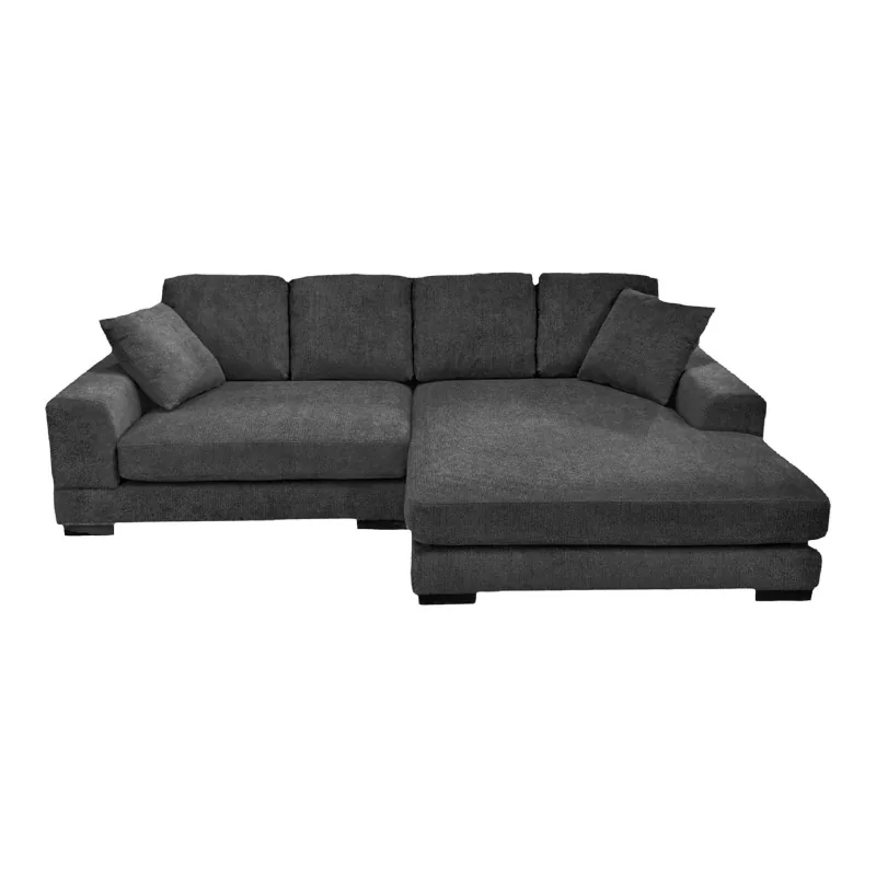 Coltar Reversibil Pako World Cornerdo Gri Inchis 265x175x85cm - imagine 2