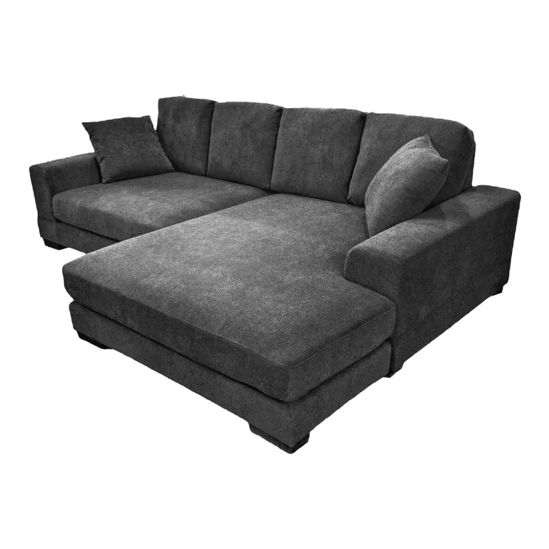 Coltar Reversibil Pako World Cornerdo Gri Inchis 265x175x85cm - imagine 3