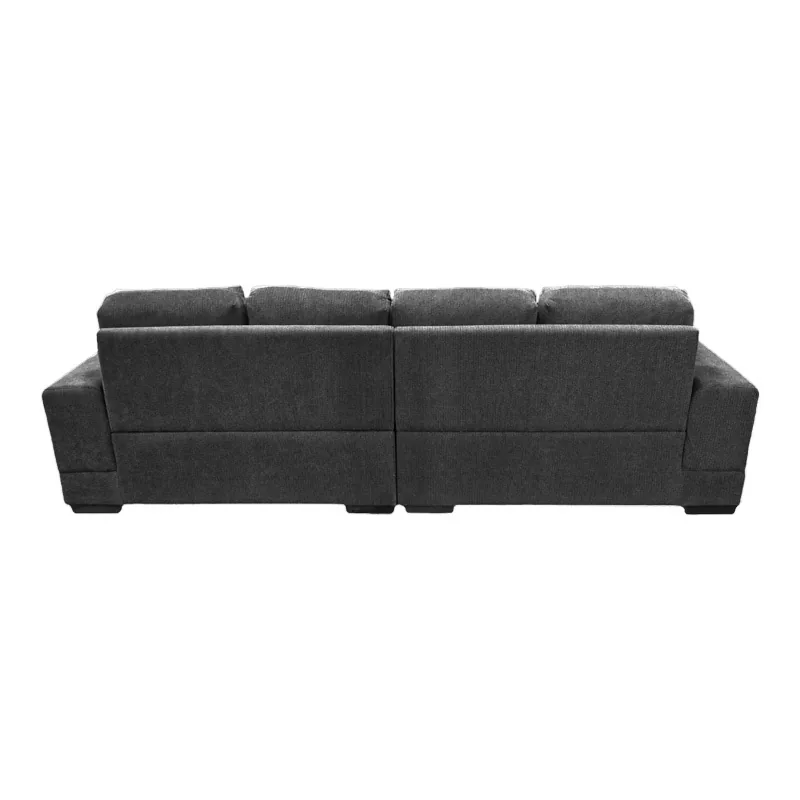 Coltar Reversibil Pako World Cornerdo Gri Inchis 265x175x85cm - imagine 7