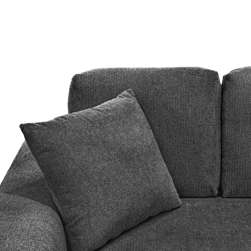 Coltar Reversibil Pako World Cornerdo Gri Inchis 265x175x85cm - imagine 8
