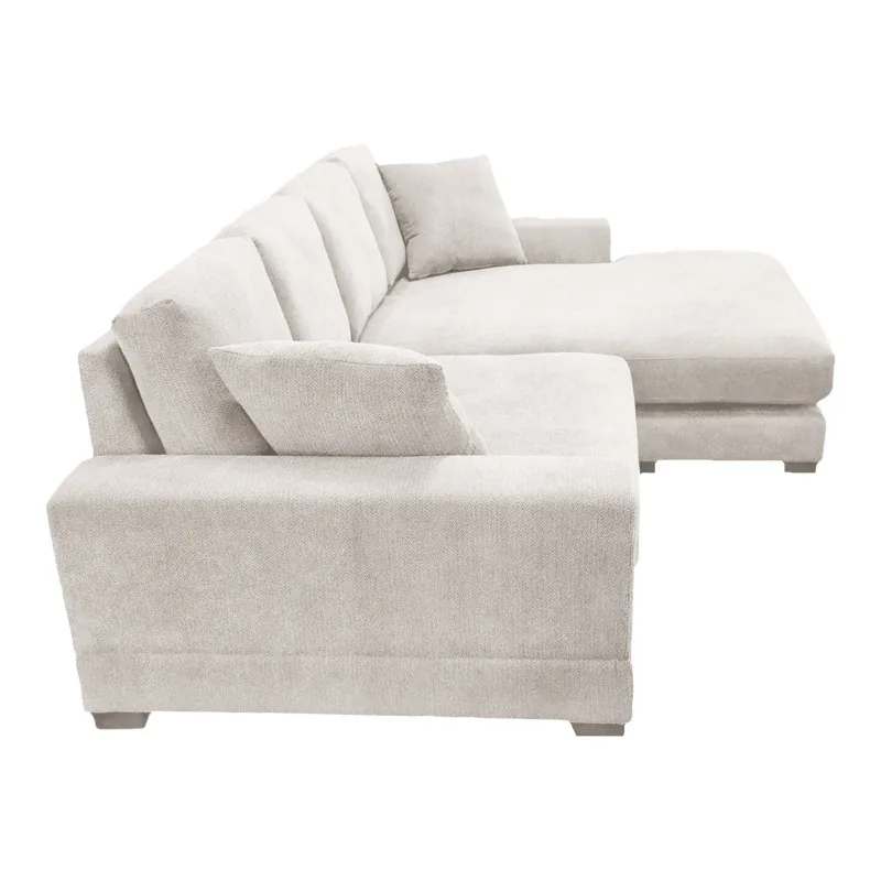 Coltar Reversibil Pako World Cornerdo Ivoar 265x175x85cm - imagine 4